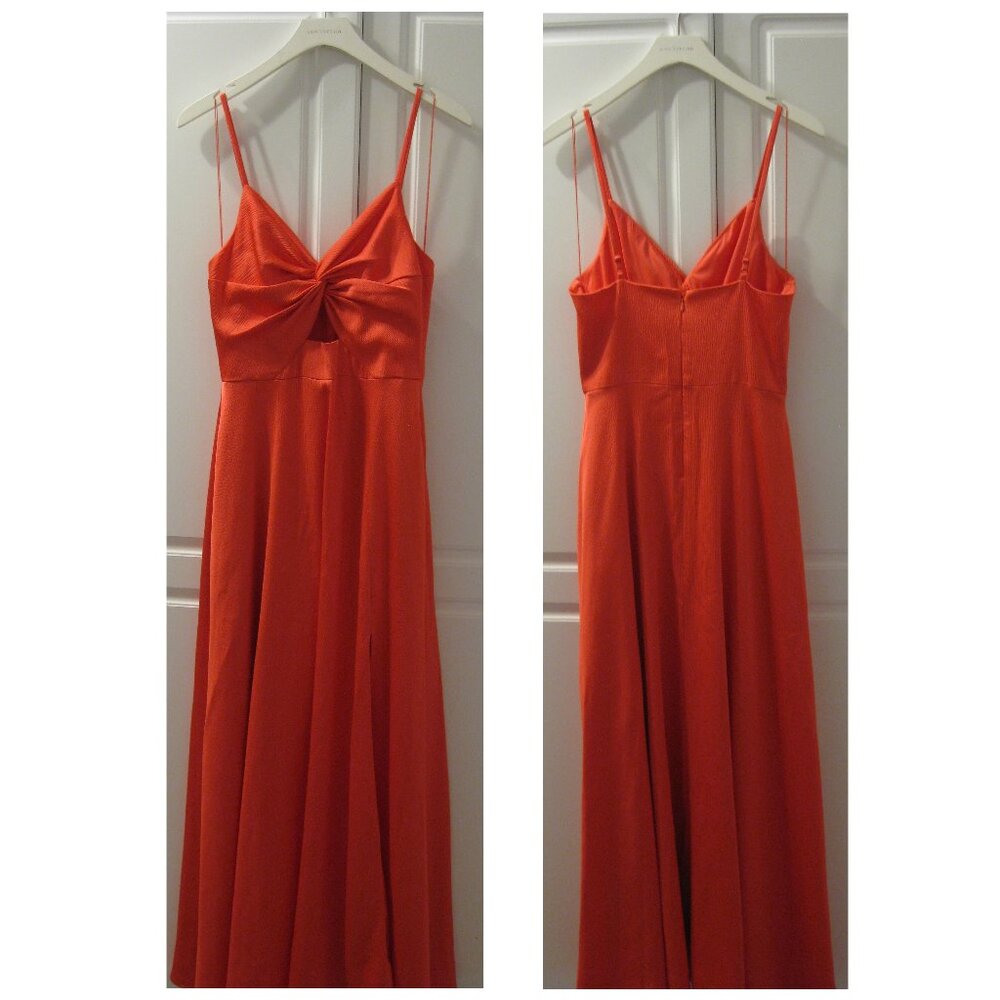 Aidan by Aidan Mattox - Twist Front Mermaid Gown